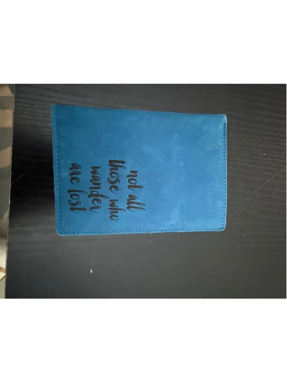 Women's SansiDo Blue Passport Holder Card Case One Size